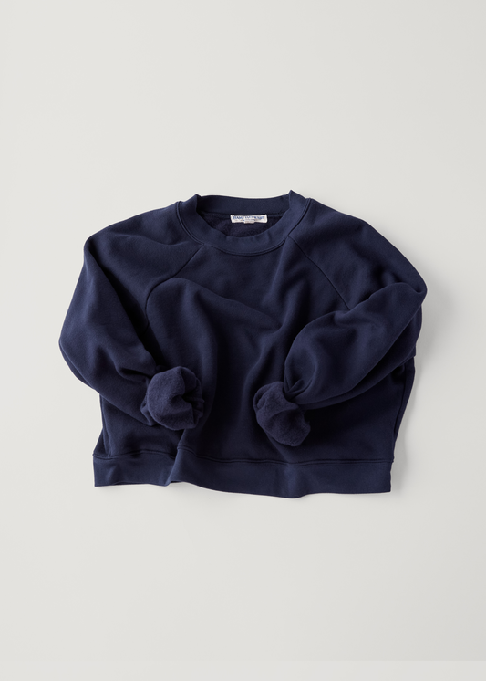 Women's Cropped Raglan Sweatshirt