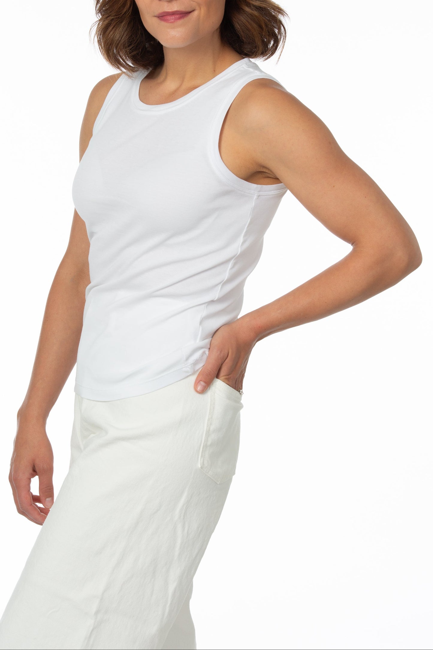 Ribbed Pima Tank
