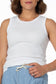 Ribbed Pima Tank