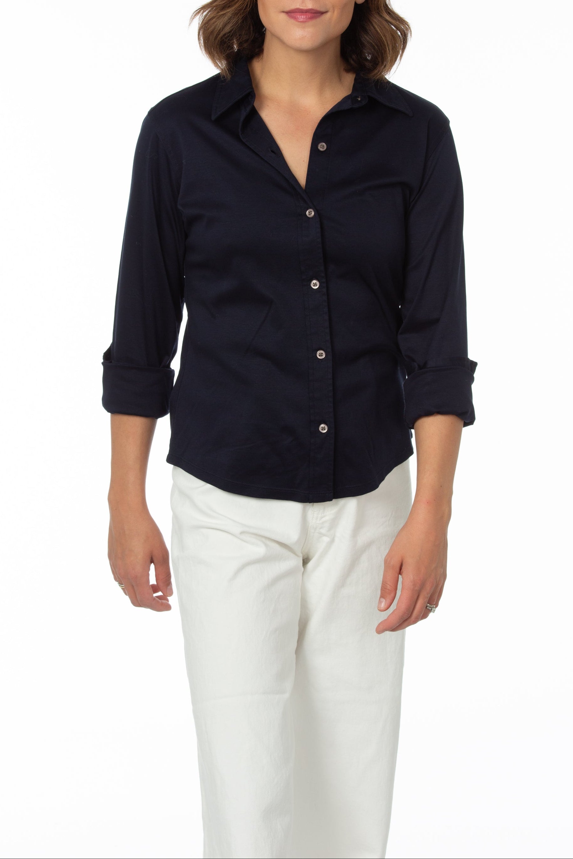 mercer dress shirts Mercer+Mettle Women's Long Sleeve Modern Oxford Shirt - White - XL