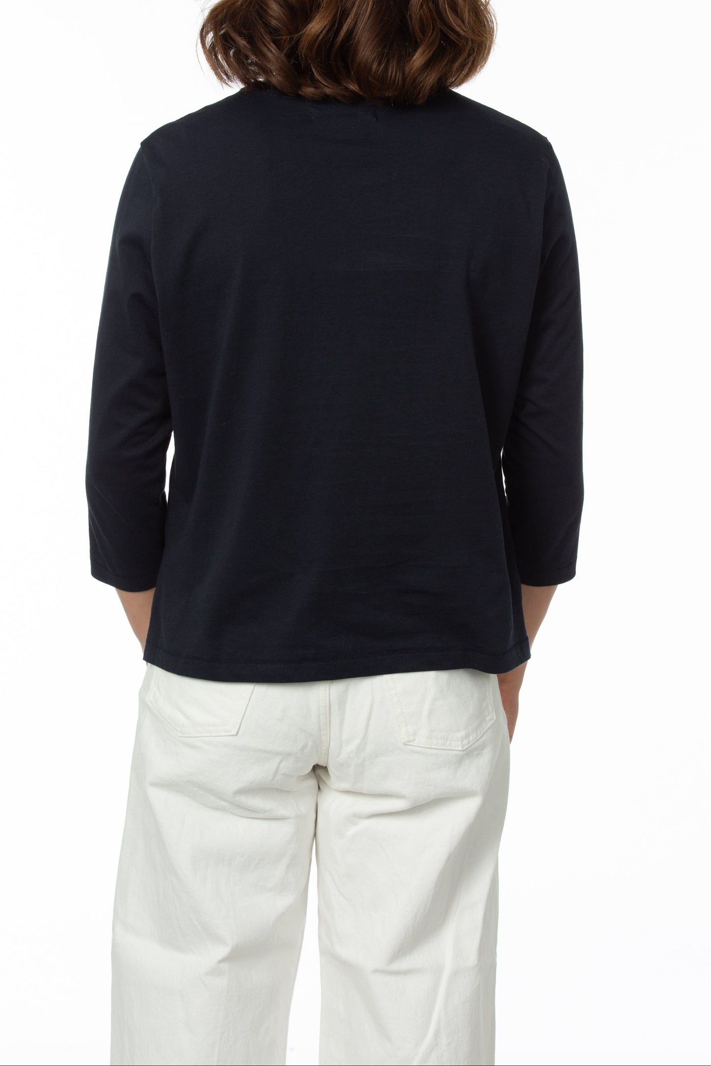 3/4 Sleeve Women's Crew Neck
