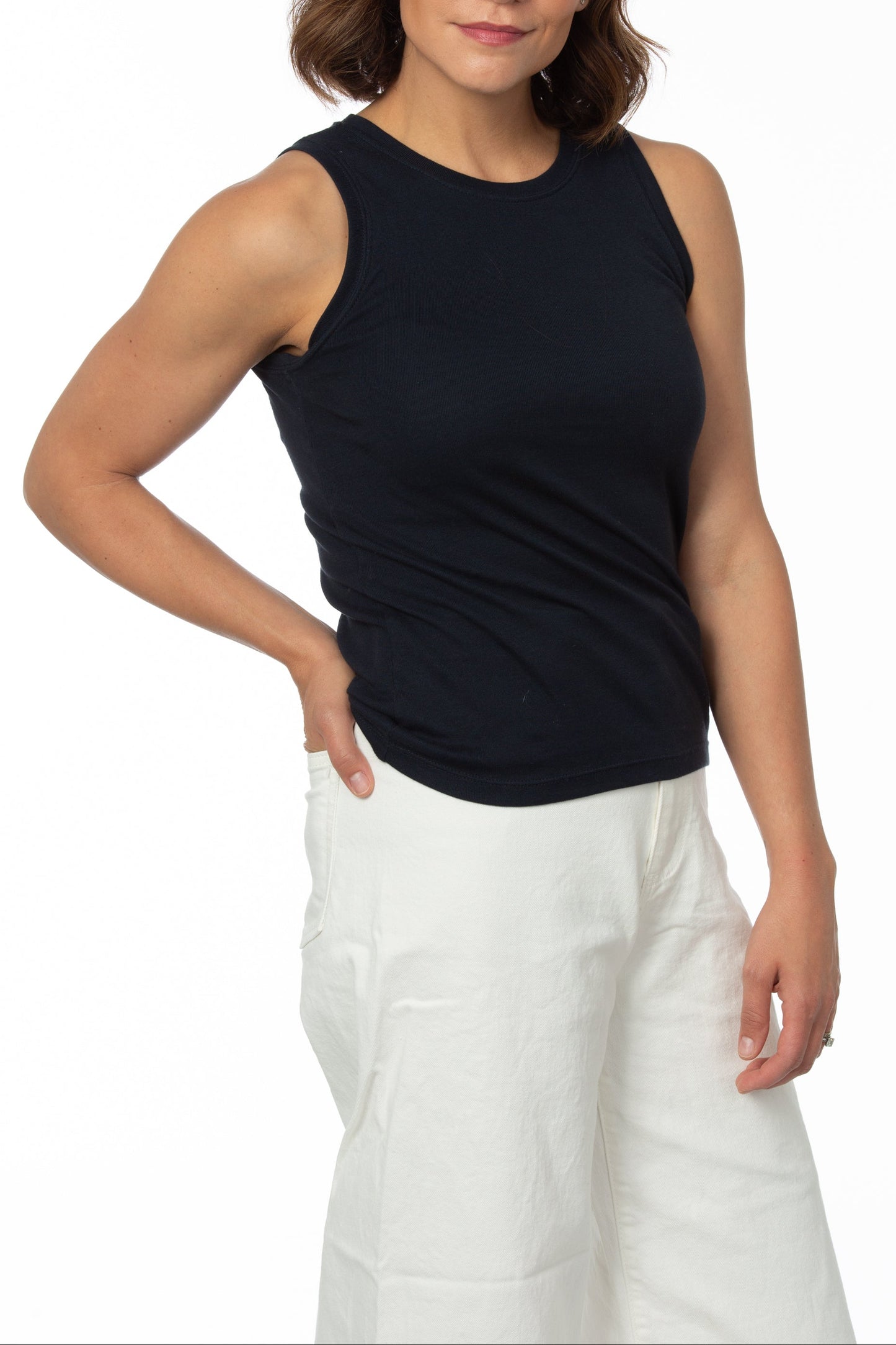 Ribbed Pima Tank