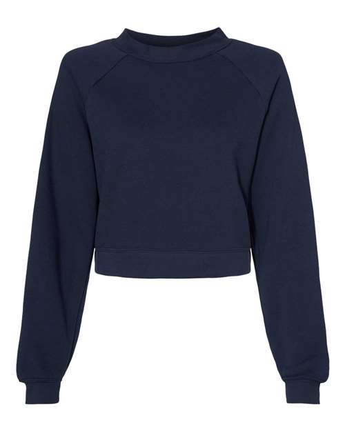 *Women's Cropped Raglan Sweatshirt