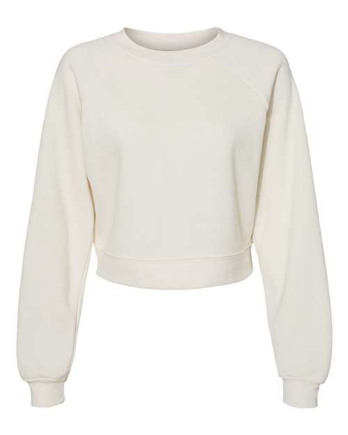 *Women's Cropped Raglan Sweatshirt